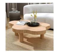 KLJUddGY Tavolino da divano Tavolini da caffè in legno Tavolino asimmetrico a forma di nuvola Tavolino laterale dal design unico for soggiorno Tavolo centrale Mobili Decorazione(70 * 45 * 40 * 45)