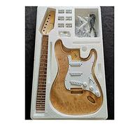 KLKL 1 Set La Migliore Chitarra Fai-da- Te con Corpo in Tiglio Non Finito Kit per Chitarra Elettrica Tutto L'hardware Corpo Chitarra incompiuto