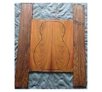 KLKL America del Sud Importati Ukulele Cocobollo Chitarra di Legno Impiallacciato Pannello Laterale Posteriore Solida Rendendo Accessori Materiali Corpo Chitarra incompiuto