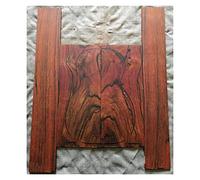 KLKL America del Sud Importati Ukulele Cocobollo Chitarra di Legno Impiallacciato Pannello Laterale Posteriore Solida Rendendo Accessori Materiali Corpo Chitarra incompiuto