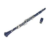 KLKL clarinetto 17-Key Clarinet BB Flat Binoculare Binoculare Clarinetto in Sughero GRASSICO GRANUE Guanti di Stoffa 10 ance cacciavite (Color : 01)