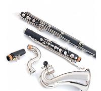 KLKL clarinetto Bass Clarinet Professional Clarinet Lowc/Lowe. Tune B. (Color : 138(lowc))