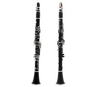 KLKL clarinetto BB Clarinet 17 Keys Bakelite in Legno Professional Woodwind Instrument Tenor Clarinet con Scatola Canne per Strumenti Musicali