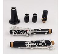 KLKL clarinetto Clarinet Wood Ebony Clarinet Tubo 18 Tasti BB Clarinetto Grenadilla in Legno massello BB Clarinet