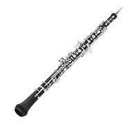 KLKL clarinetto Clarinetto Bakelite 17 Key Flat Black Dichial Plating Squisita con I Guanti per La Pulizia Guanti da 10 Canne