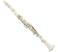 KLKL clarinetto Clarinetto Bianco Bianco Clarinetto Bianco in Ebano Bianco 17-Key Bianco