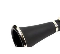 KLKL clarinetto New Professional Clarinet Ebanite Body Nichel Placcato BB Key 17 Key Due Botti