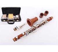 KLKL clarinetto New Professional Clarinet Sweawood in Legno Massello in Legno Massello Placcato Chiave EB Clarinetto Piatto 17 Tasti A Buffet Chiave