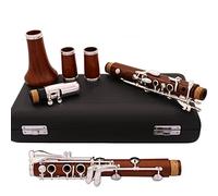KLKL clarinetto Palcoste Professionale BB Clarinet 17 Key Silver Plating Plating Italian Pads con Custodia
