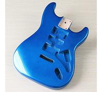 KLKL Corpo della Chitarra Elettrica Blu Metallizzato Buono Poplar Wood Guitar Body Guitar Barilotto Corpo Chitarra incompiuto