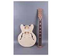KLKL Guitar Electric Body Guitar Electric Guitar Neck Mahogany Maple Swewood Fretboard Solid Wood Guitar Parts Corpo Chitarra incompiuto
