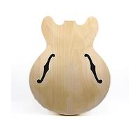 KLKL Il DOT Corpo della Chitarra di Jazz ES- 335 È Realizzato in Legno Massello con Acero Compensato sui Pannelli Posteriori E Laterali Corpo Chitarra incompiuto