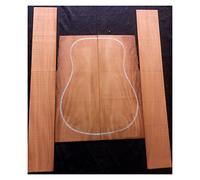 KLKL Machogany Guitar Back Pannello Laterale Pannello Laterale in Legno Massello Impiallacciato per Chitarra Corpo Chitarra incompiuto (Color : 10)