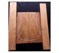 KLKL Machogany Guitar Back Pannello Laterale Pannello Laterale in Legno Massello Impiallacciato per Chitarra Corpo Chitarra incompiuto (Color : 12)