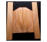 KLKL Machogany Guitar Back Pannello Laterale Pannello Laterale in Legno Massello Impiallacciato per Chitarra Corpo Chitarra incompiuto (Color : 1)