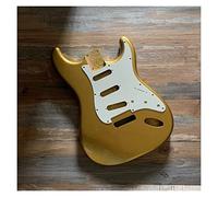 KLKL Manuale Semi-Rifinito per Chitarra per Chitarra Elettrica Fai da Te Accessori per Chitarra Ricambio per Chitarra Corpo Chitarra incompiuto (Color : Native Gold)