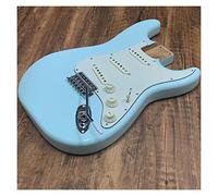 KLKL Manuale Semi-Rifinito per Chitarra per Chitarra Elettrica Fai da Te Accessori per Chitarra Ricambio per Chitarra Corpo Chitarra incompiuto (Color : Light Blue)