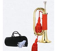 KLKL Trombe Standard B- Flat Bugle Carica Tromba Tromba Tromba Musicale Corno in Ottone Big Step Division Horn (Color : 03)
