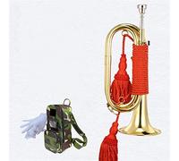 KLKL Trombe Standard B- Flat Bugle Carica Tromba Tromba Tromba Musicale Corno in Ottone Big Step Division Horn (Color : 02)