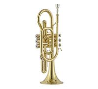 KLKL Trombe Standard Trumpet Cornet Musical Strumenti Musicali Professional Tube Body B- Flat Laccato Cornetto in Oro