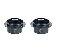 KLKNE 2X Connettore Tubo di Riscaldamento Tubo di Parcheggio Aria Falegnameria Tubo Condotto Riscaldamento Auto 75mm per