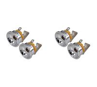 KLKNE 4pcs 6.35mm 1/4 Pollici Chitarra Presa Presa Piastra di Uscita per TL Parti di Chitarra Accessori, C