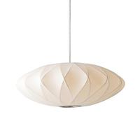 KlkrzJwy Lampada a Sospensione in Seta Lanterna Bianca Moderna Illuminazione a Sospensione a soffitto in Seta da 11,8 Pollici Lampadario Semplice per Soggiorno Sala da Pranzo Ristorante caffè