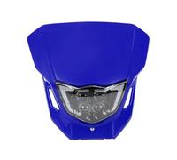 KLKWSFGFZK Fari per motociclette Per WR250F WR450F WR 250 450 F 2015-2019 Parti Da Motocross Refit Gruppo Faro Anteriore Motocicletta A LED Faro Anteriore Moto Universale(Blue)