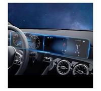 KLKWSFGFZK PET Protettiva Schermo Di GPS Per Benz Classe A Per AMG Per CLA 2021 2022 Pellicola Protettiva In Vetro Temperato Schermo LCD Di Navigazione GPS Auto Pellicola Antigraffio Refit