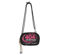 KLL 404 Error Life Not Found Rock Style Womens Borse Crossbody per le donne bellezza con slot per carte di credito borse laterali per escursioni viaggi