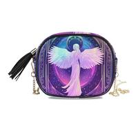 KLL Angel Tarot Goddess Side Bag Crossbody Donna Impermeabile con Tracolla Regolabile Mini Borsa a Tracolla Go Shopping