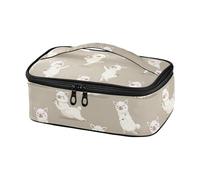 KLL Animale Alpaca Cartoon Yoga Mosse Progettato Piccolo Lunch Bag College Isolato Lunch Box per gli Uomini con Maniglia lonchera para Trabajo de Mujer