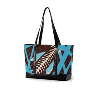 KLL Arte astratta Fishbone Blu Balck donne alla moda laptop tote bag con cerniera grande tote Grande Borsa per la scuola con tablet bolsa para laptop
