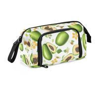 KLL Astucci di grande capacità, astuccio multifunzionale, per adulti, ragazzi, scuola media, dolce papaia, frutta