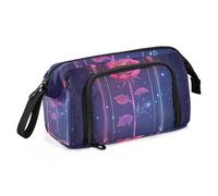 KLL Astucci per matite di grande capacità, astuccio leggero per matite e penne, cosmetici per ragazzi e adolescenti, forniture scolastiche, tarocchi rosa