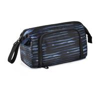 KLL Astuccio organizer di grande capacità, astuccio con slot per matite, per adulti, adolescenti, asilo, tintura a nodi (28), Tie Dye (28), Taglia unica, Art Deco
