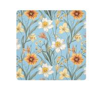 KLL Autunno Fiori Fiore Narciso Gladiolo Blu Magia Trucco Caso di Viaggio Panno Make Up Organizzatori Avvolgere Lente Fotocamera Panno Wrapper Organizzatori Cosmetici Per Viaggio, autunno Fiori fiore,