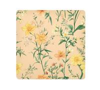 KLL Autunno Fiori Narciso Osteospermum Timo Pesca Protettiva Make Up Bag Panno Borsa Da Viaggio Organizzatore Wrap Camera Lens Panno Wrapper Per Articoli Da Toeletta, autunno Fiori Narciso