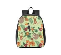 KLL bambini mini zaino ragazze Tropical Rainforest Animals