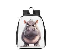 KLL bambini zaino 3d carino ippopotamo rabbia