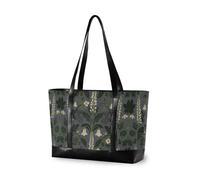 KLL Bianco Lily Of The Valley Grigio donne di classe borsa del computer portatile con cerniera borsa professionale grande borsa per le signore con pannolino maletin ejecutivo para mujer