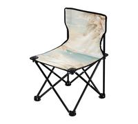 KLL Blu e Bianco Estate Fiori di Spiaggia Sedie Pieghevole Portatile Ultra Leggero Sedia Portatile Include Borsa per il Trasporto Sedie da Prato per Indoor Viaggi