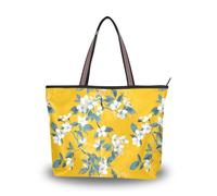 KLL Borse e borse estive in tessuto di seta con cerniera borse per pulcini da donna borsa per ballo di fine anno, fidanzamento, cocktail party, matrimonio, semplice fiore e bianco giallo dimensioni
