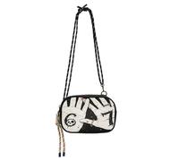 KLL Bruh Six Seven Piccola borsa a tracolla nera da donna alla moda con scomparti per carte di credito piccole borse a tracolla Walk the dog