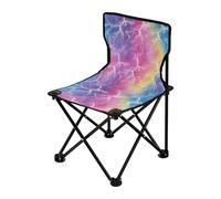 KLL Bulloni fulmini Colore Arcobaleno Pieghevole Sedie Pieghevole Ultralight Zaino Sedia con Borsa per il Trasporto Sedie per Outdoor Pesca