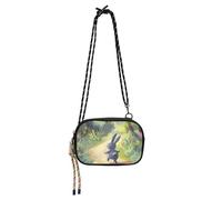 KLL Bunny Hopping forests Path Sling borsa a tracolla per uomo bellezza con tracolla regolabile sopra la borsa a tracolla Go shopping