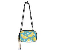 KLL Carino Cartoon Banana Carino Crossbody Borse per le Donne Impermeabile con Cinghia Regolabile Sopra La Borsa A Tracolla Per Escursioni Viaggi
