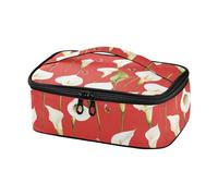 KLL Cartoon Calla Lily Red Progettato Lunch Bag per Ragazze a prova di perdite Ragazzi Lunch Box con maniglia bulto para lonchera