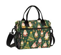 KLL Cartoon Verde Nano Termico Personalizzato Borse Pranzo con Tracolla Adulto Borse Pranzo per Le Donne per Cucina luncheras para Mujeres
