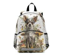 KLL Chihuahua Fungi Cute 3d zaino all'aperto bambini